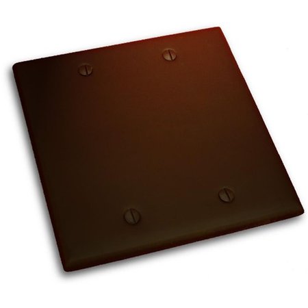 MAINFRAME Double Blank Switch Plate, Venetian Bronze MA119388